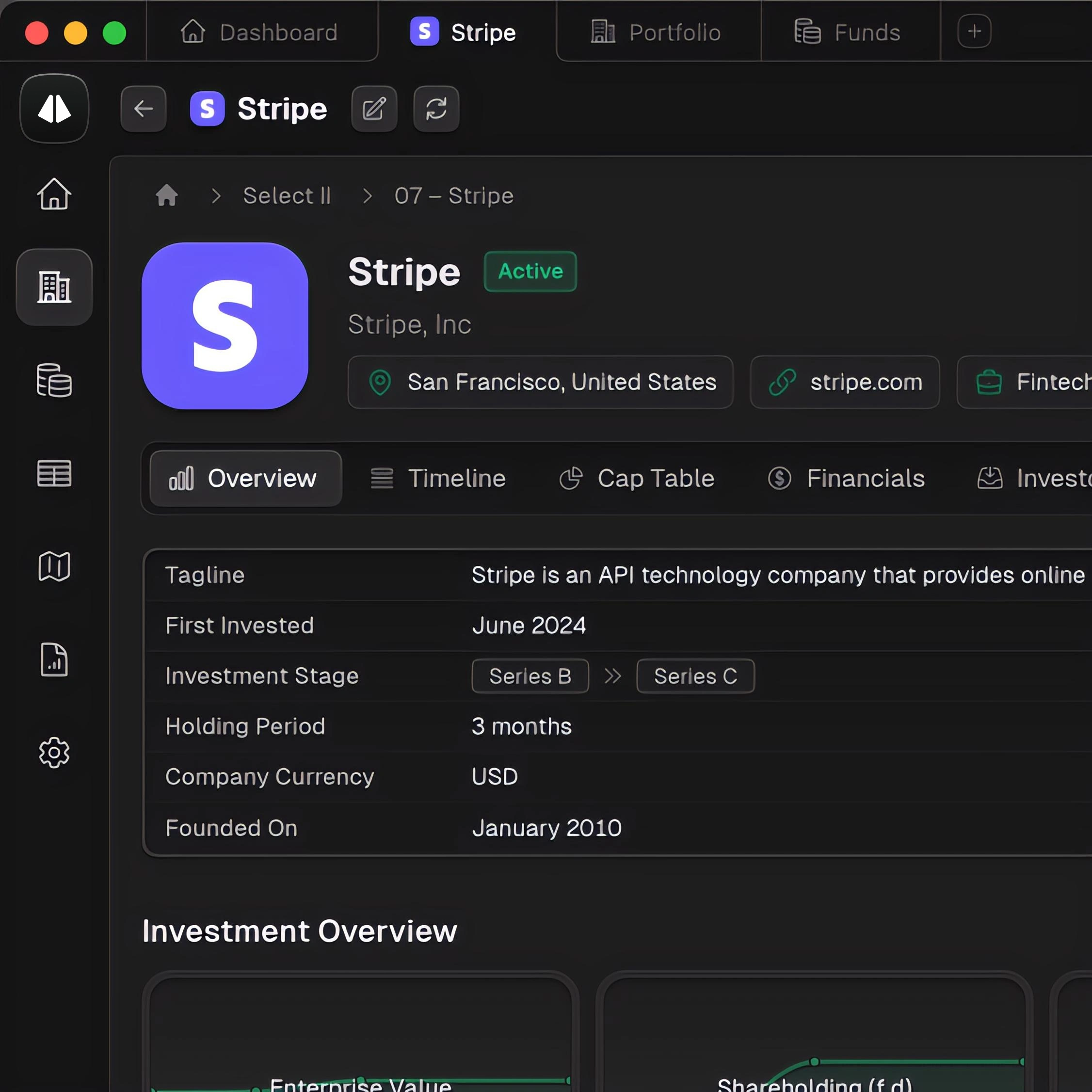 Fundra desktop app